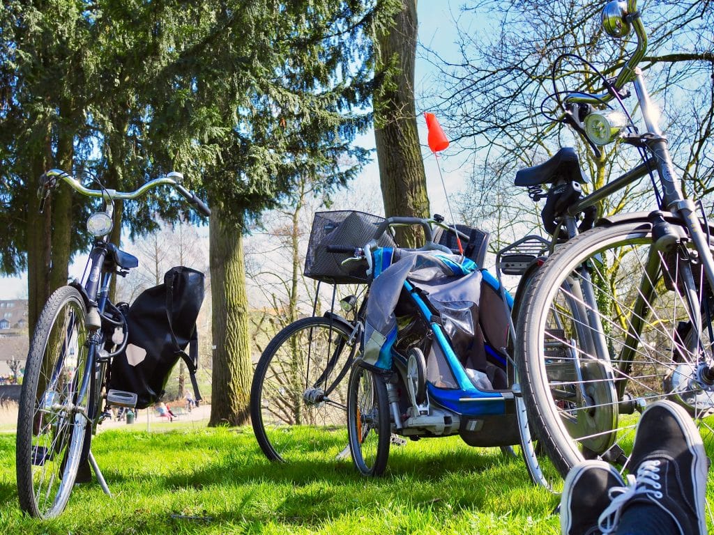 Fahrradtour mit Kindern